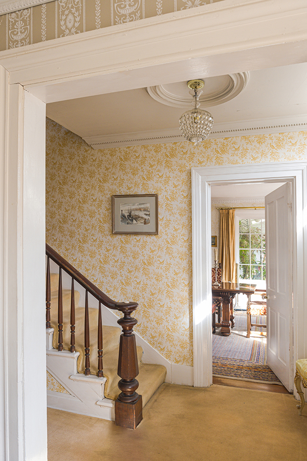 papered hall
