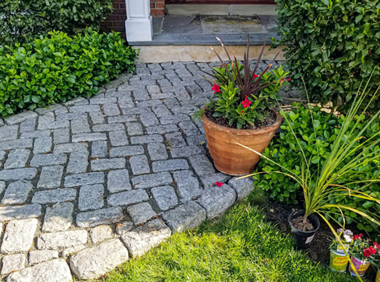 paved path